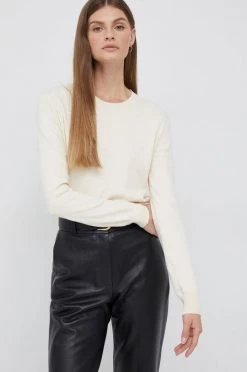 Χωρίς φερμουάρ Πουλόβερ με προσθήκη μαλλιού Pepe Jeans χρώμα: μπεζ