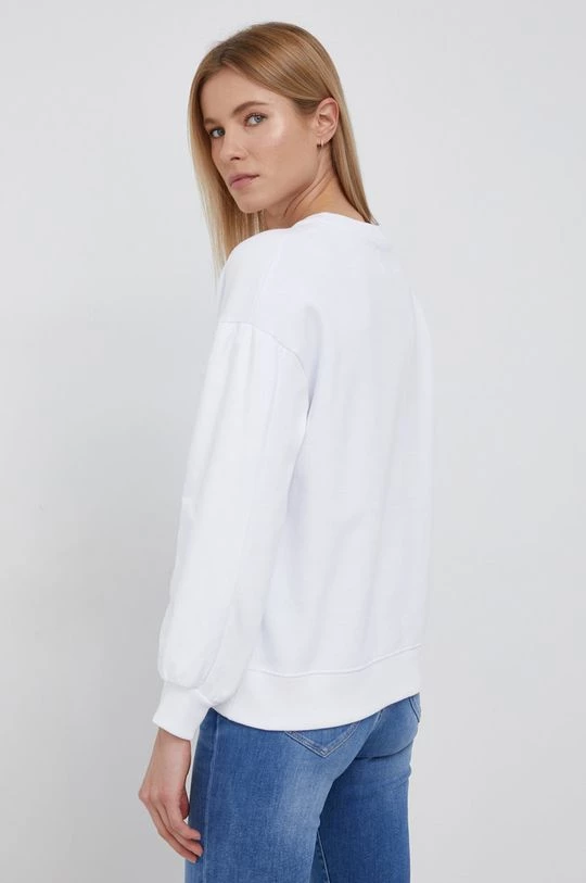 Χωρίς φερμουάρ Μπλούζα Pepe Jeans ATINA χρώμα: άσπρο 5 Χωρίς φερμουάρ Μπλούζα Pepe Jeans ATINA χρώμα: άσπρο - Image 3