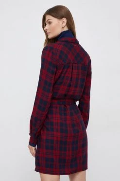 Φορέματα Φόρεμα Pepe Jeans κόκκινο -Pepe Jeans Sales Store unnamed file 3643