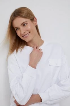 Χωρίς φερμουάρ Μπλούζα Pepe Jeans ATINA χρώμα: άσπρο 10 Χωρίς φερμουάρ Μπλούζα Pepe Jeans ATINA χρώμα: άσπρο -Pepe Jeans Sales Store unnamed file 365