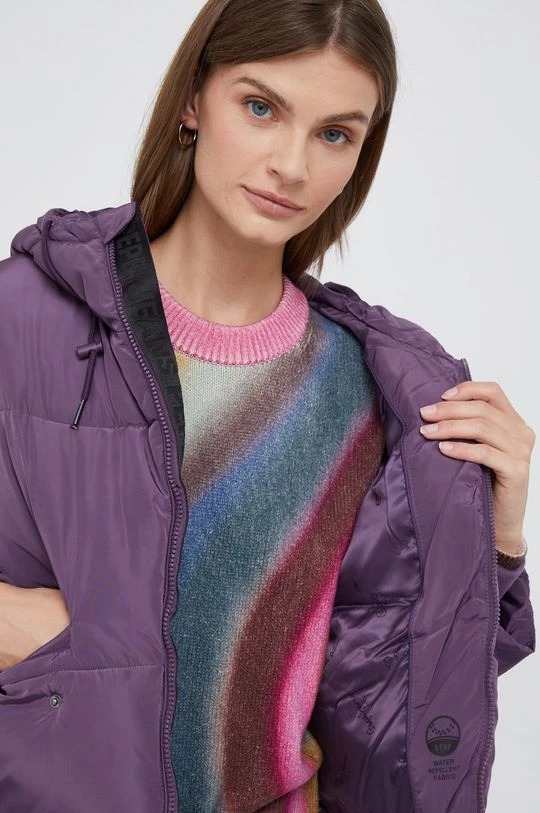 Κοντά μπουφάν Μπουφάν Pepe Jeans μοβ 8 Κοντά μπουφάν Μπουφάν Pepe Jeans μοβ - Image 6