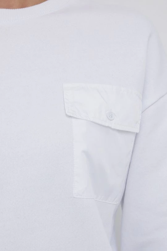 Χωρίς φερμουάρ Μπλούζα Pepe Jeans ATINA χρώμα: άσπρο 7 Χωρίς φερμουάρ Μπλούζα Pepe Jeans ATINA χρώμα: άσπρο - Image 5