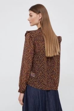 Πουκάμισα Πουκάμισο Pepe Jeans καφέ -Pepe Jeans Sales Store unnamed file 3665