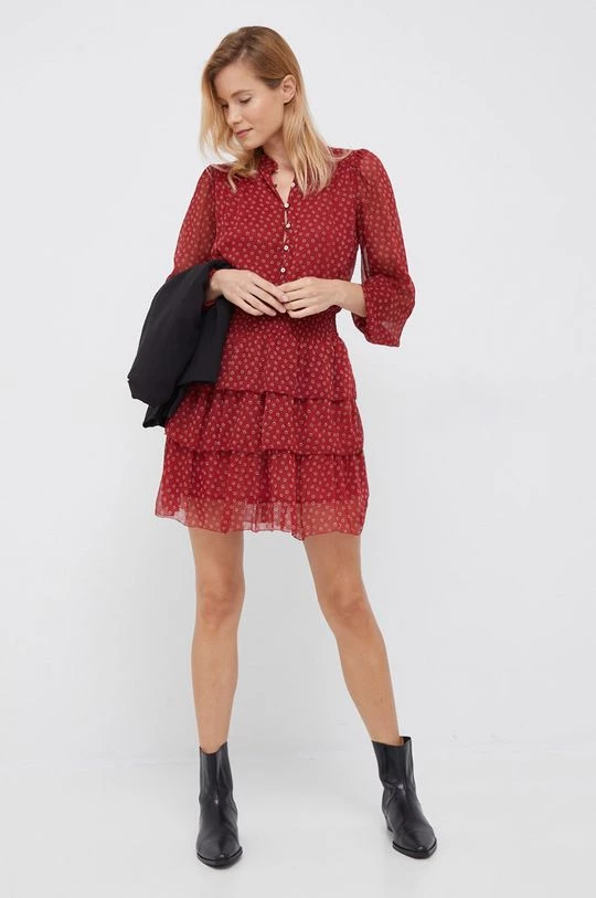 Φορέματα Φόρεμα Pepe Jeans κόκκινο 4 Φορέματα Φόρεμα Pepe Jeans κόκκινο - Image 2