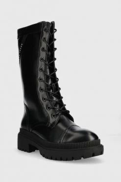 Μποτάκια εργασίας Pepe Jeans Bettle Urban μαύρο -Pepe Jeans Sales Store unnamed file 3708