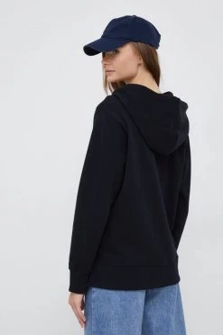 Με φερμουάρ Βαμβακερή μπλούζα Pepe Jeans χρώμα: μαύρο, 10 Με φερμουάρ Βαμβακερή μπλούζα Pepe Jeans χρώμα: μαύρο, -Pepe Jeans Sales Store unnamed file 3714