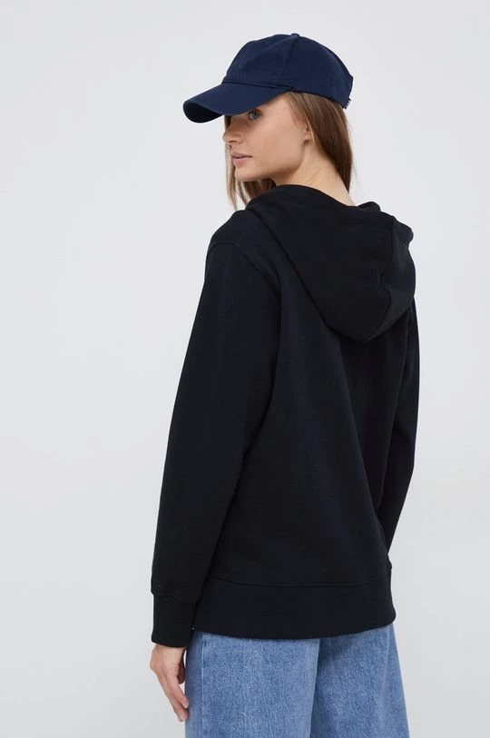 Με φερμουάρ Βαμβακερή μπλούζα Pepe Jeans χρώμα: μαύρο, 5 Με φερμουάρ Βαμβακερή μπλούζα Pepe Jeans χρώμα: μαύρο, - Image 3