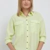 Πουκάμισα Πουκάμισο Pepe Jeans LENORA χρώμα: πράσινο -Pepe Jeans Sales Store unnamed file 372