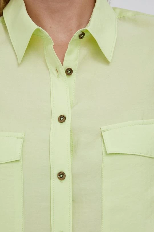 Πουκάμισα Πουκάμισο Pepe Jeans LENORA χρώμα: πράσινο 4 Πουκάμισα Πουκάμισο Pepe Jeans LENORA χρώμα: πράσινο - Image 2