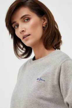 Χωρίς φερμουάρ Μπλούζα Pepe Jeans γκρι, -Pepe Jeans Sales Store unnamed file 3746