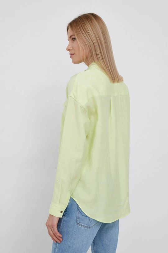 Πουκάμισα Πουκάμισο Pepe Jeans LENORA χρώμα: πράσινο 6 Πουκάμισα Πουκάμισο Pepe Jeans LENORA χρώμα: πράσινο - Image 4