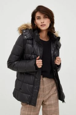 Κοντά μπουφάν Μπουφάν Pepe Jeans μαύρο -Pepe Jeans Sales Store unnamed file 3757