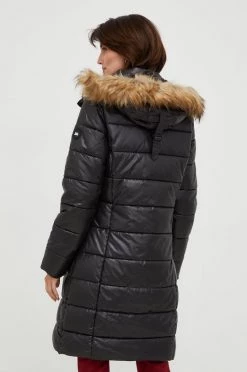 Μακριά μπουφάν Μπουφάν Pepe Jeans μαύρο -Pepe Jeans Sales Store unnamed file 3762