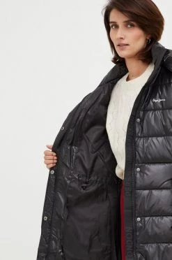 Μακριά μπουφάν Μπουφάν Pepe Jeans μαύρο -Pepe Jeans Sales Store unnamed file 3765