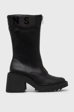 Μπότες Pepe Jeans Boss Zip μαύρο