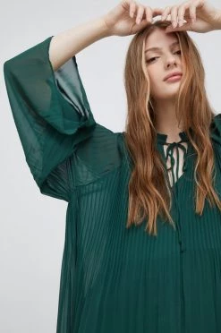 Φορέματα Φόρεμα Pepe Jeans πράσινο -Pepe Jeans Sales Store unnamed file 3787