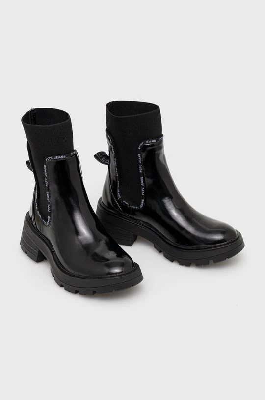 Μποτάκια Μπότες τσέλσι Pepe Jeans Soda Chelsea W μαύρο 4 Μποτάκια Μπότες τσέλσι Pepe Jeans Soda Chelsea W μαύρο - Image 2