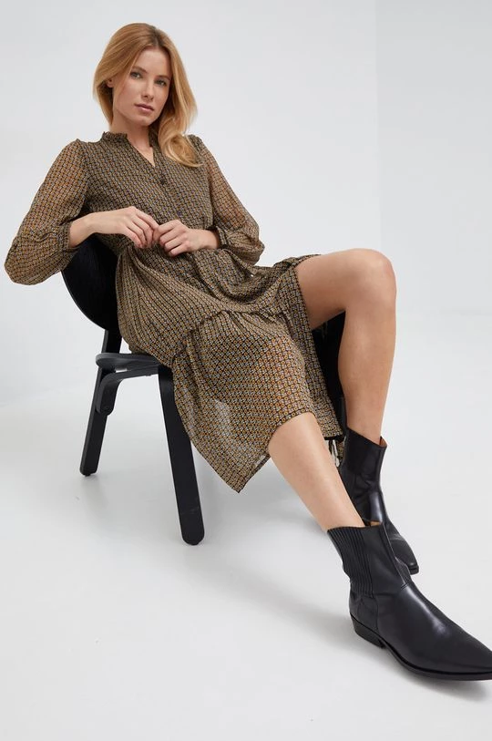 Φορέματα Φόρεμα Pepe Jeans κίτρινο, 3 Φορέματα Φόρεμα Pepe Jeans κίτρινο,