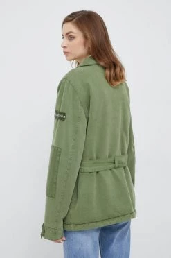 Κοντά μπουφάν Μπουφάν Pepe Jeans πράσινο -Pepe Jeans Sales Store unnamed file 3881