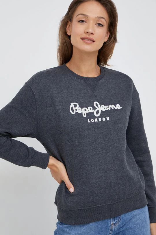 Χωρίς φερμουάρ Μπλούζα Pepe Jeans γκρι 3 Χωρίς φερμουάρ Μπλούζα Pepe Jeans γκρι