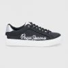 Sneakers Δερμάτινα παπούτσια Pepe Jeans μαύρο -Pepe Jeans Sales Store unnamed file 3940
