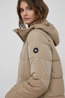 Μακριά μπουφάν Μπουφάν Pepe Jeans Gus μπεζ -Pepe Jeans Sales Store unnamed file 3954