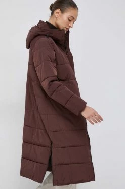 Μακριά μπουφάν Μπουφάν Pepe Jeans Gus καφέ