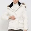 Κοντά μπουφάν Μπουφάν με επένδυση από πούπουλα Pepe Jeans Alisa μπεζ