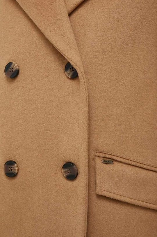 Παλτά Μάλλινο παλτό Pepe Jeans Alice μπεζ 8 Παλτά Μάλλινο παλτό Pepe Jeans Alice μπεζ - Image 6