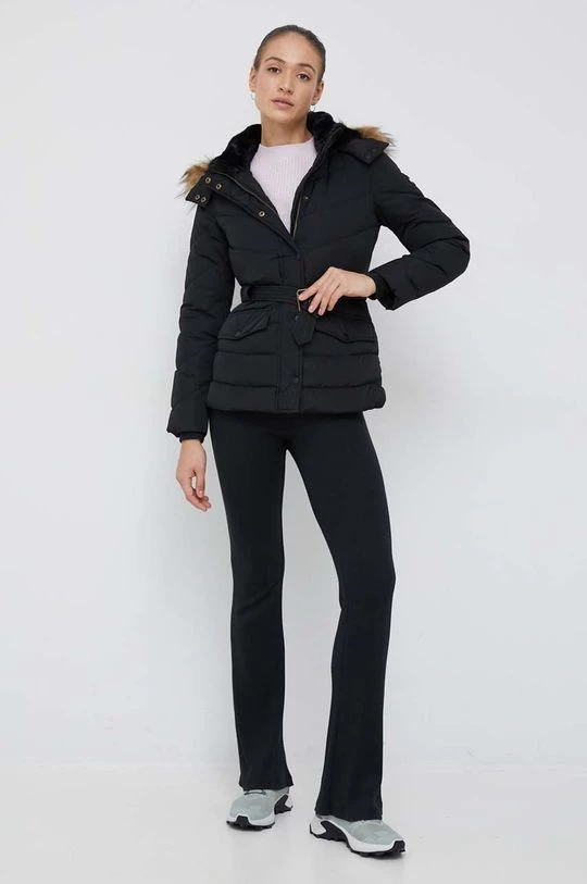 Κοντά μπουφάν Μπουφάν με επένδυση από πούπουλα Pepe Jeans μαύρο, 4 Κοντά μπουφάν Μπουφάν με επένδυση από πούπουλα Pepe Jeans μαύρο, - Image 2