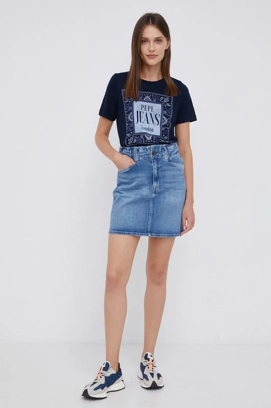 Φούστες Φούστα Pepe Jeans MAISIE μπλε 4 Φούστες Φούστα Pepe Jeans MAISIE μπλε - Image 2
