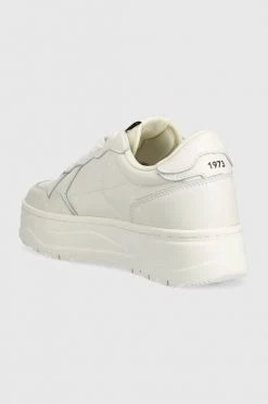 Sneakers Δερμάτινα αθλητικά παπούτσια Pepe Jeans Kore Britt W άσπρο -Pepe Jeans Sales Store unnamed file 4097