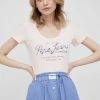 Κοντομάνικο Βαμβακερό μπλουζάκι Pepe Jeans Baia ροζ 2 Κοντομάνικο Βαμβακερό μπλουζάκι Pepe Jeans Baia ροζ -Pepe Jeans Sales Store unnamed file 41