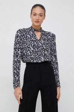 Μπλούζες Μπλουζάκι Pepe Jeans Kara μαύρο