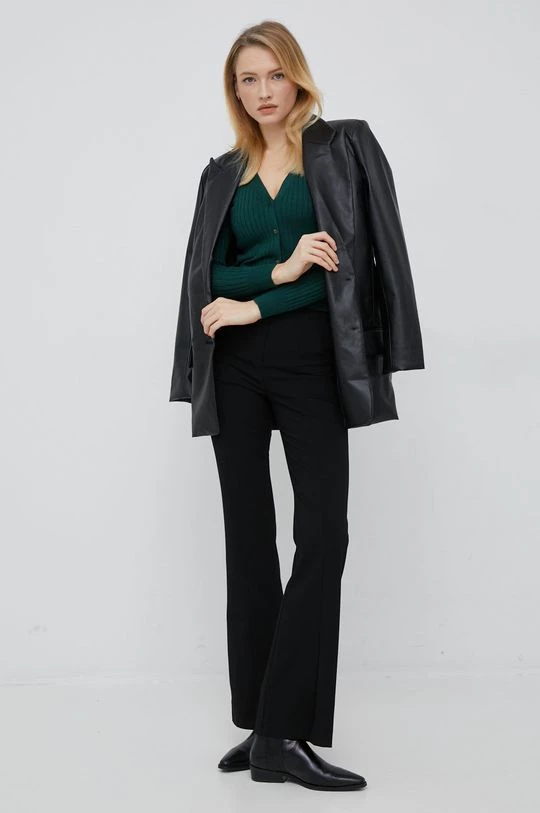 Με φερμουάρ Πλεκτή ζακέτα Pepe Jeans Babu πράσινο 4 Με φερμουάρ Πλεκτή ζακέτα Pepe Jeans Babu πράσινο - Image 2