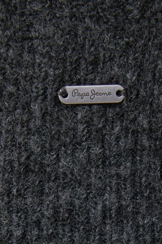 Χωρίς φερμουάρ Πουλόβερ με προσθήκη μαλλιού Pepe Jeans Bitrix χρώμα: γκρι 7 Χωρίς φερμουάρ Πουλόβερ με προσθήκη μαλλιού Pepe Jeans Bitrix χρώμα: γκρι - Image 5