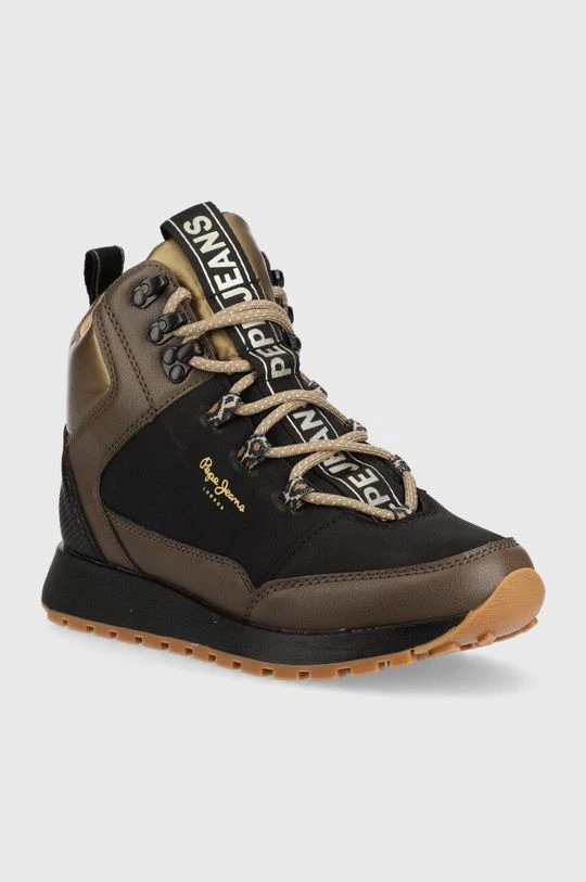 Sneakers Αθλητικά Pepe Jeans Dean Mix μαύρο 4 Sneakers Αθλητικά Pepe Jeans Dean Mix μαύρο - Image 2