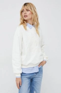 Χωρίς φερμουάρ Μπλούζα Pepe Jeans Elsa μπεζ -Pepe Jeans Sales Store unnamed file 4244