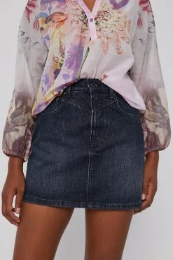 Φούστες Τζιν φούστα Pepe Jeans RACHEL SKIRT ναυτικό μπλε