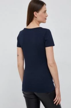 Κοντομάνικο Βαμβακερό μπλουζάκι Pepe Jeans ναυτικό μπλε -Pepe Jeans Sales Store unnamed file 4276