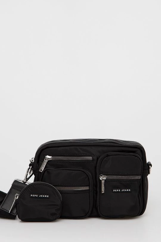 Τσάντες χιαστί Τσάντα Pepe Jeans μαύρο 3 Τσάντες χιαστί Τσάντα Pepe Jeans μαύρο