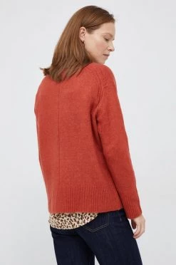 Χωρίς φερμουάρ Πουλόβερ με προσθήκη μαλλιού Pepe Jeans χρώμα: πορτοκαλί -Pepe Jeans Sales Store unnamed file 4292