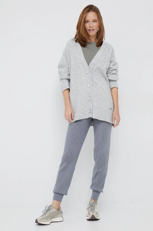 Με φερμουάρ Ζακέτα από μίγμα μαλλιού Pepe Jeans γκρι 4 Με φερμουάρ Ζακέτα από μίγμα μαλλιού Pepe Jeans γκρι - Image 2