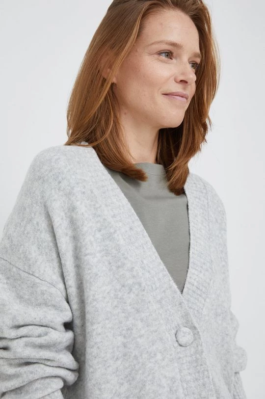 Με φερμουάρ Ζακέτα από μίγμα μαλλιού Pepe Jeans γκρι 6 Με φερμουάρ Ζακέτα από μίγμα μαλλιού Pepe Jeans γκρι - Image 4