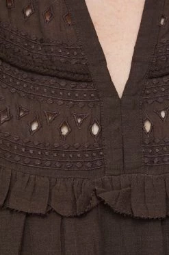 Φορέματα Φόρεμα Pepe Jeans καφέ, -Pepe Jeans Sales Store unnamed file 4344