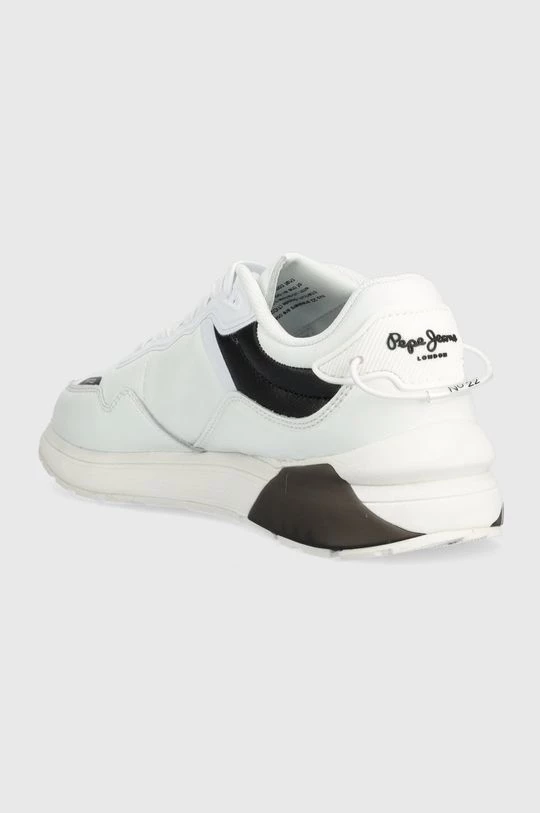 Sneakers Δερμάτινα αθλητικά παπούτσια Pepe Jeans 22 Bass W , χρώμα: άσπρο 5 Sneakers Δερμάτινα αθλητικά παπούτσια Pepe Jeans 22 Bass W , χρώμα: άσπρο - Image 3