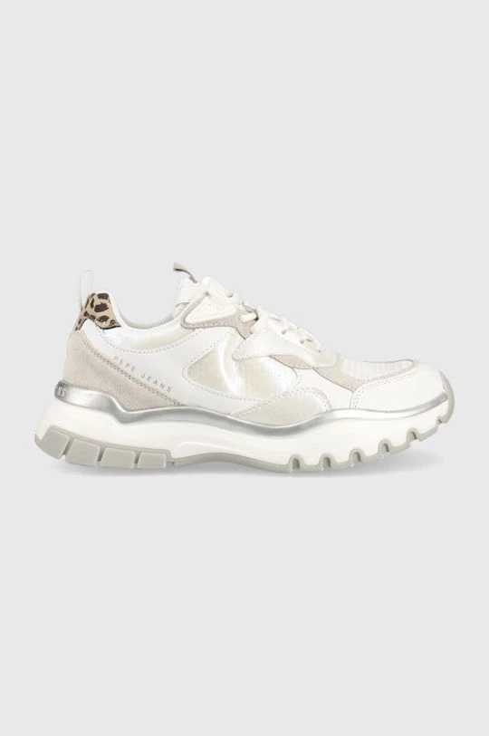 Sneakers Αθλητικά Pepe Jeans Moon , χρώμα: γκρι 3 Sneakers Αθλητικά Pepe Jeans Moon , χρώμα: γκρι