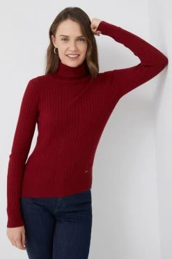 Χωρίς φερμουάρ Πουλόβερ Pepe Jeans κάστανο