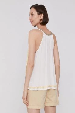 Μπλούζες Μπλουζάκι Pepe Jeans SABINA χρώμα: άσπρο -Pepe Jeans Sales Store unnamed file 440