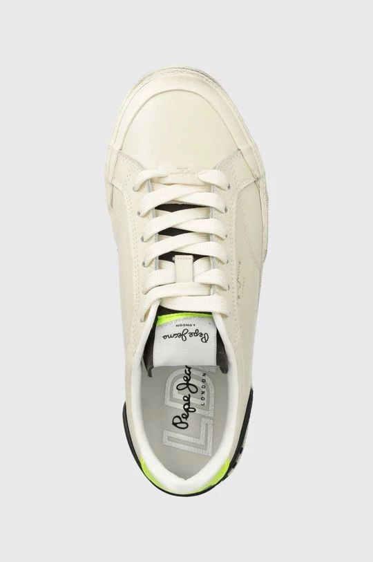 Sneakers Αθλητικά Pepe Jeans Vintage Ww , χρώμα: μπεζ 6 Sneakers Αθλητικά Pepe Jeans Vintage Ww , χρώμα: μπεζ - Image 4